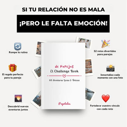 Pagetales™ El Challenge Book de Parejas